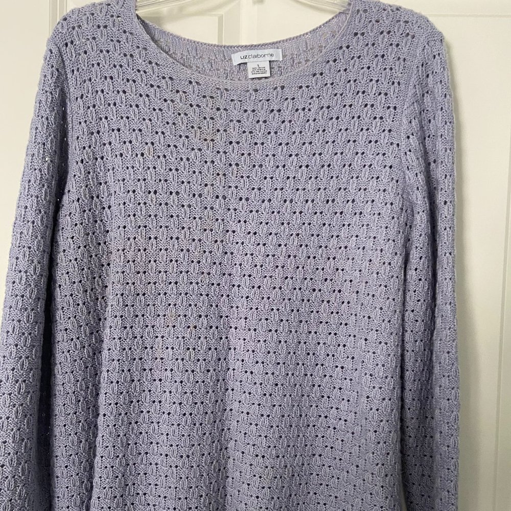 Liz Claiborne Lavender Sweater